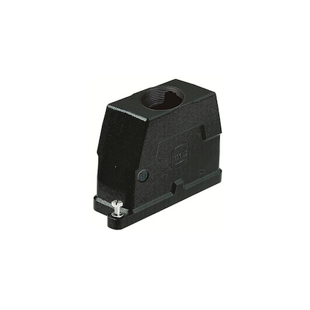 Harting HAN 24 HPR HOOD TOP ENTRY M40, SCREW LOCK, 19400240413